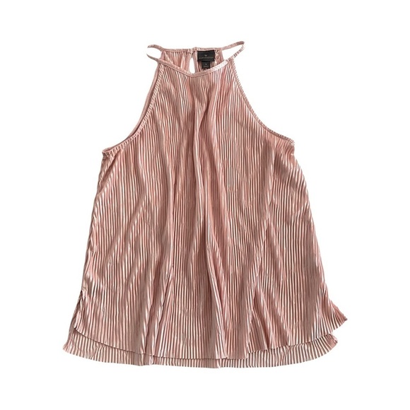 Worthgton Pink Flowing Shimmery Size Large Top - Picture 5 of 8